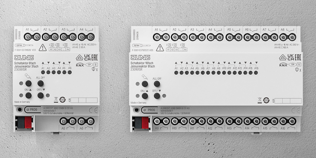 KNX Schalt- und Jalousieaktoren bei Elektro Schott in Würzburg