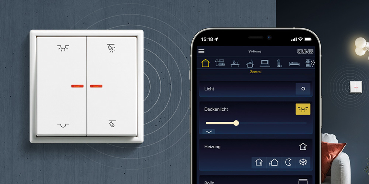 KNX RF Taster bei Elektro Schott in Würzburg